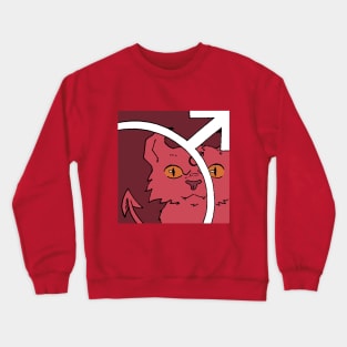 Mars from Astro Não Mia Webcomic Crewneck Sweatshirt